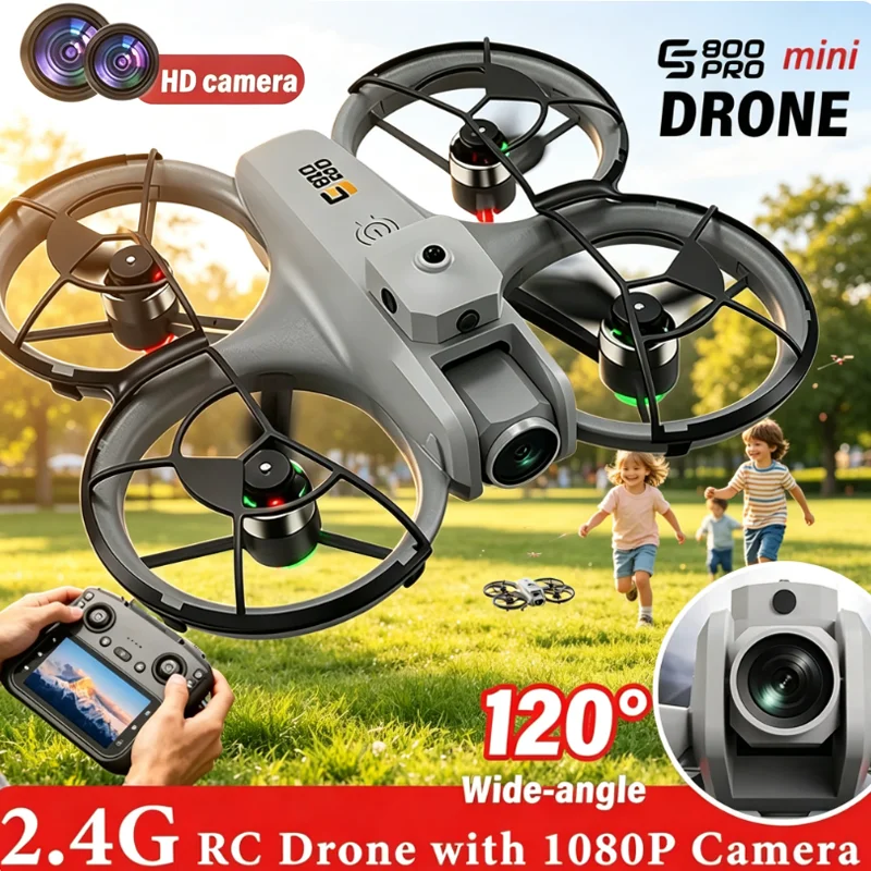 Drone Camera Vlog - Drone ES800PRO com Design Aerodinâmico em