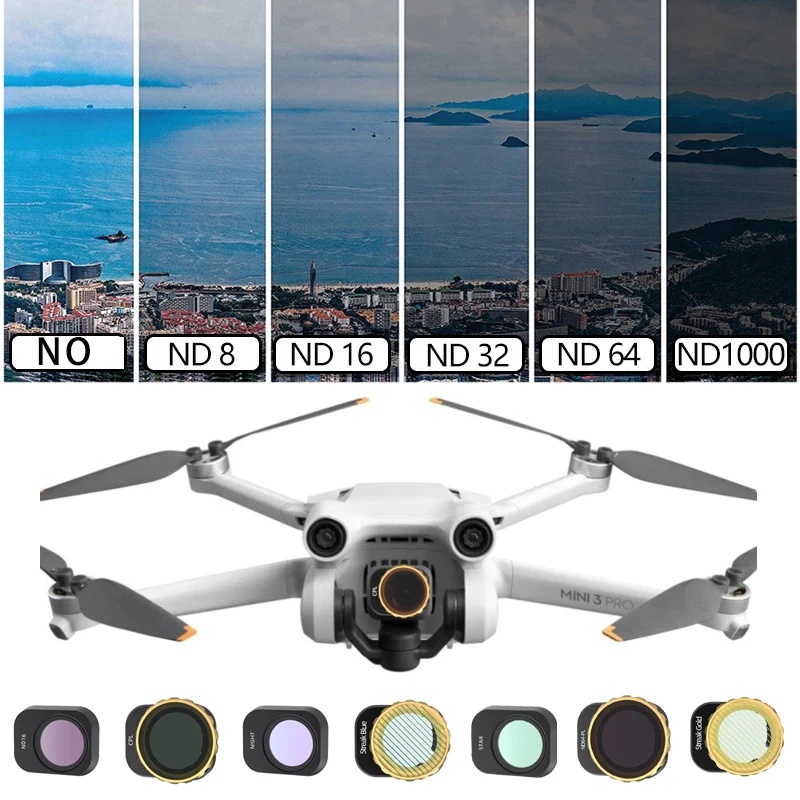 Drone Camera Filter - Filtro para Drone DJI Mini 3