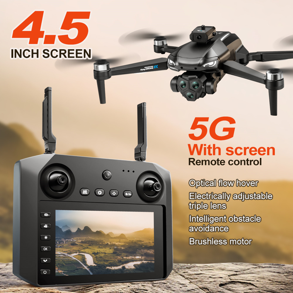 NOVO Drone M22 M33 MAX 5KM Câm - Drone Camera Professional avaliação e preço