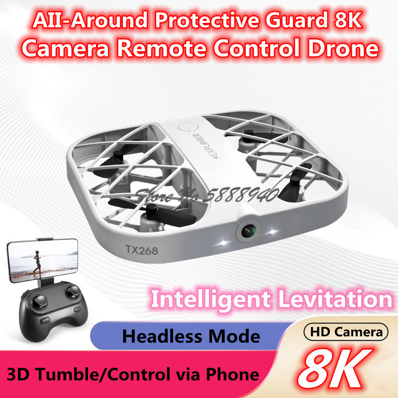 Drone com Câmera HD 8K, WIFI F - Drone Camera Mount avaliação e preço