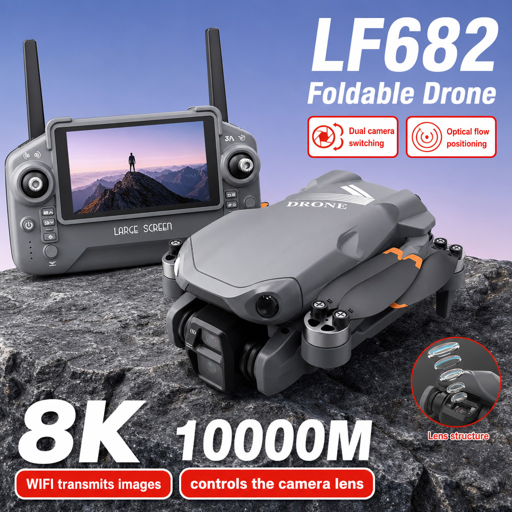 Drone Aéreo LF682 com Câmeras  - Drone Camera Professional avaliação e preço