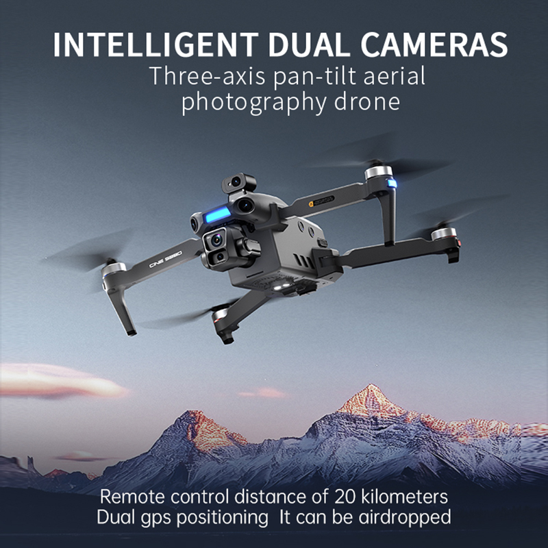 Novo Drone 8K com Câmera Dupla - Drone Camera Night Vision avaliação e preço