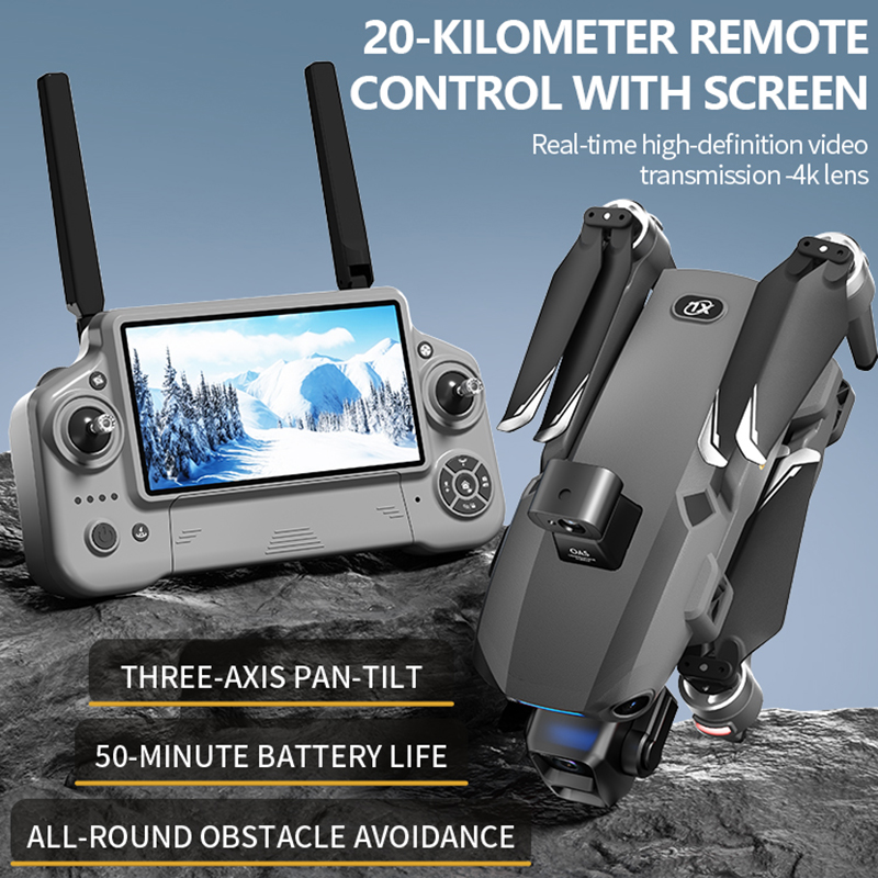 Novo Drone 8K com Câmera Dupla - Drone Camera Night Vision avaliação e preço