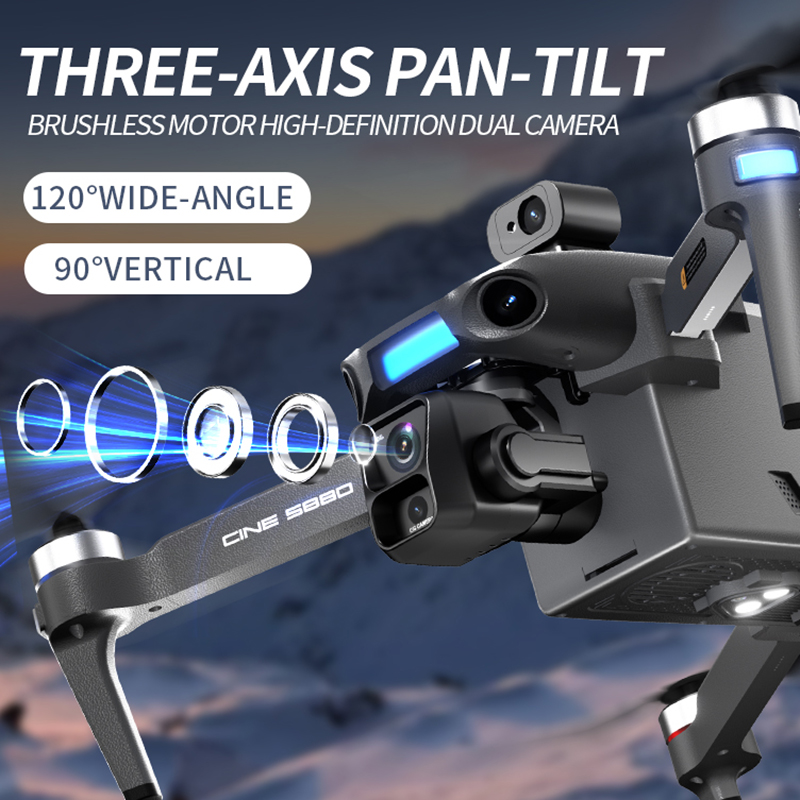 Novo Drone 8K com Câmera Dupla - Drone Camera Night Vision avaliação e preço
