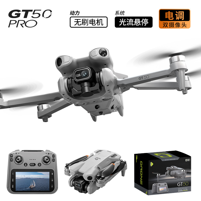 Drone GT50 Pro com Câmera Dupl - Drone Camera Hd avaliação e preço