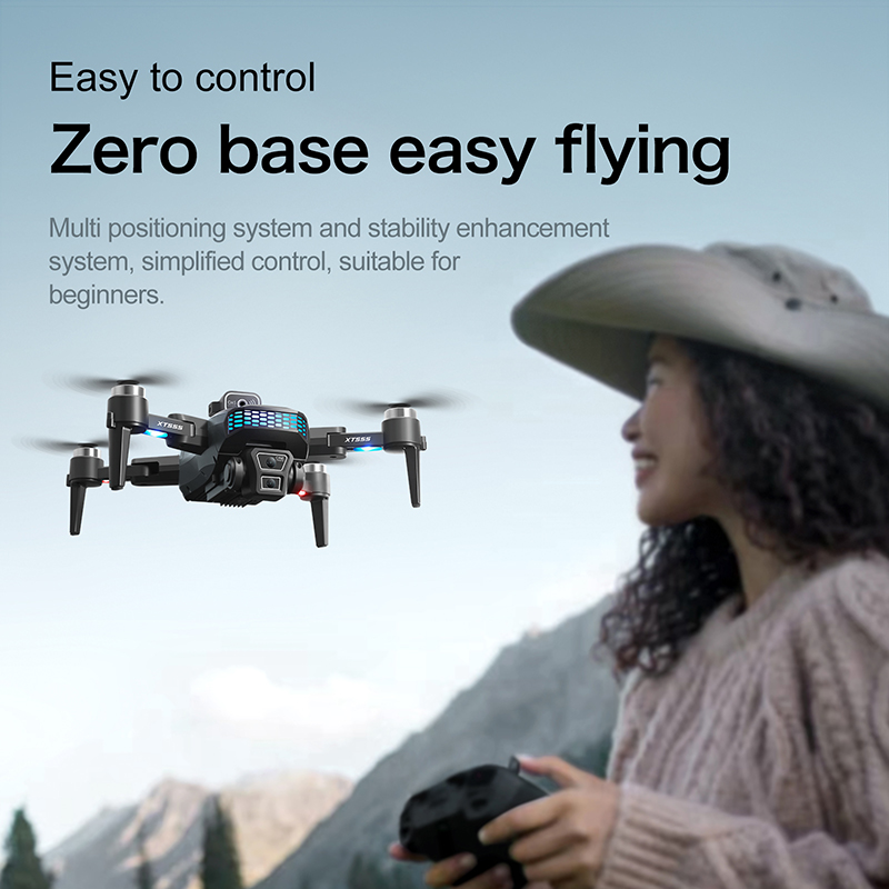 Novo Drone RC XT555 com GPS, C - Drone Camera Professional avaliação e preço