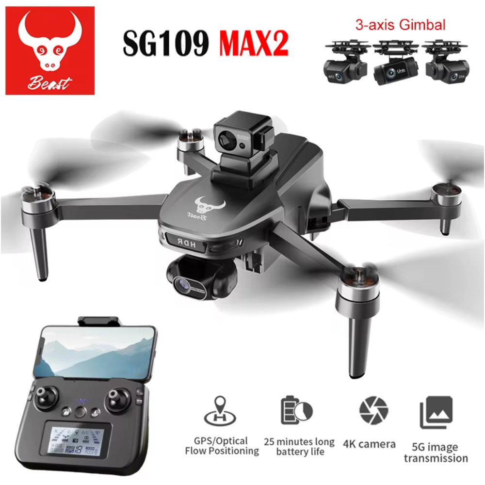 Sg109 max2 profissional fpv 8k - Drone Camera Professional avaliação e preço