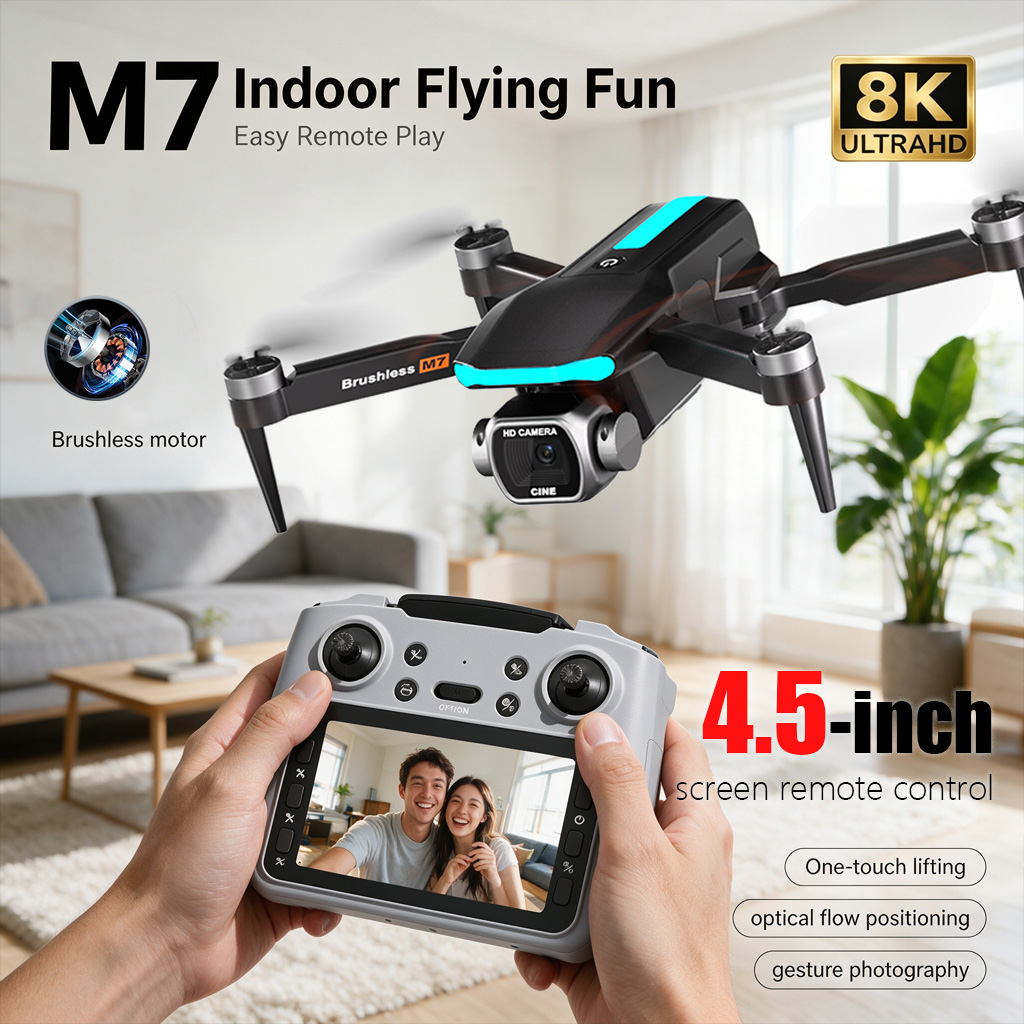 Novo Drone RC M7 Profissional  - Drone Camera Professional avaliação e preço