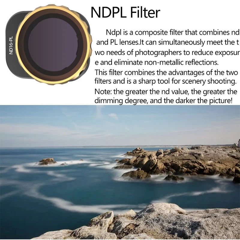 Filtro para Drone DJI Mini 3 P - Drone Camera Filter avaliação e preço