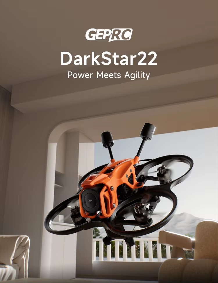 Novo Drone FPV GEPRC DarkStar2 - Drone Camera Mount avaliação e preço